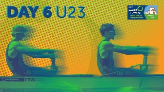 2022 World Rowing Under 19 amp Under 23 Championships Varese Italy  Day 6 U23 session [upl. by Alyk]