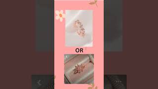 Which one you choose💖 chooseone fashion aesthetic shorts beautiful viralvideo [upl. by Airotahs]