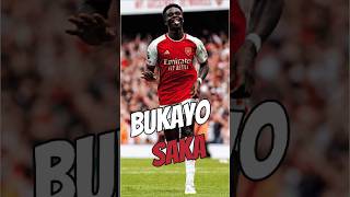 Bukayo Saka ⚽ Tore und TopFußballFakten fußball [upl. by Nnayllehs314]