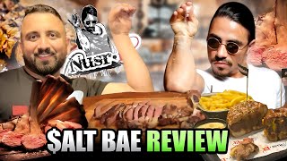 SALT BAE  Dinner At Worlds Famous NusrEt Restaurant  Traditional Turkish Breakfast  ISTANBUL [upl. by Ardnalak]