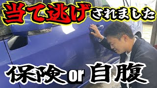 【泣き寝入り】駐車場で当て逃げされドアが傷だらけ！ドラレコも意味がありませんでした。 [upl. by Nerrag]