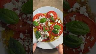 Tomatoes with bryndza cheese [upl. by Ahcurb]