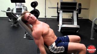 How To Seated Incline Dumbbell Bicep Curl [upl. by Aserat]