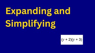 Mastering Algebra Expanding and Simplifying  StepbyStep Explanation [upl. by Esorrebma585]