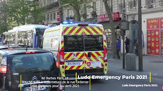 ambulances Croix rouge protection Civile Ordre de Malte en urgence nouveauté 2022 1 er vidéo [upl. by Nivrem]