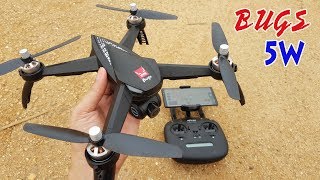 MJX Bugs 5W FPV Flycam Follow Me  Test Review [upl. by Fabian]