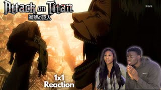 Anime HATER React to Attack on Titan 1x1  quotTo You in 2000 Yearsquot [upl. by Maeve213]