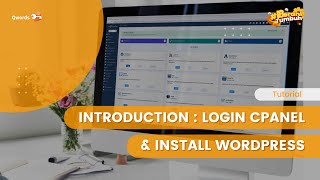 Cara Login cPanel dan Instalasi WordPress  Tutorial qwords tutorial [upl. by Inami]