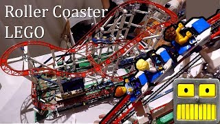 Lego Roller Coaster Lego Creator 4124 Pieces Working Set 10261 at the 2018 TTPM Spring Showcase [upl. by Yenahpets]