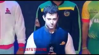 National Anthem by Hrithik Roshan  Jana Gana Mana  Jai Hind  Pro Kabaddi  Independence Day [upl. by Mervin]