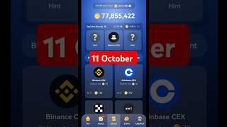 Tap Coin Daily combo Bounty tap Coin Bot Dail 11 October tapcoins airdrop tapcoinsairdrop [upl. by Azeria695]