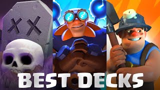 The TOP 3 DECKS in CLASH ROYALE 🤯🌍 [upl. by Inahteb]