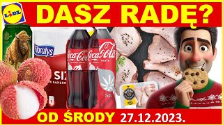 LIDL  Gazetka Promocyjna od Środy 27122023  Tanie Zakupy w Tym Tygodniu [upl. by Alejna]