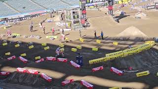 AMA supercross A1 free practice [upl. by Thetis756]