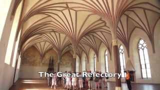 Malbork Castle Interior Malbork Poland [upl. by Rairb]