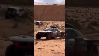 Ekstrom y Moraes descendiendo de la duna dakar2023 [upl. by Northway]