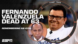 Stephen A amp Mad Dog remember Fernando Valenzuela  First Take YouTube Exclusive [upl. by Edalb]