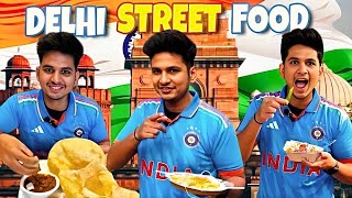 Eating DELHI STREET FOOD For 24 Hours  Pramod Rawat [upl. by Raseda]