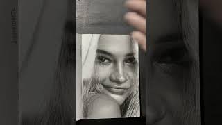 Madelyn Cline drawing madelyncline pencilart artwork pencil artwork sketchbook portrait [upl. by Asim830]