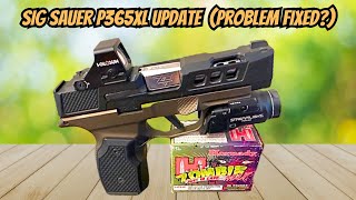 Sig Sauer P365xl Update Problem Fixed [upl. by Eimmij145]