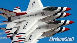 USAF Thunderbirds 2022 Final Performance  Nellis AFB Airshow 2022 [upl. by Lougheed]