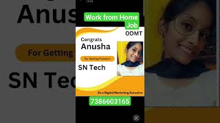 Digital Marketing Work from Home Job for Odmt Telugu Student  Best Training Course in Hyderabad [upl. by Airalednac]