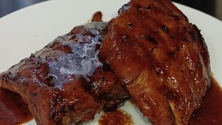 air fryer pork ribs [upl. by Alatea]