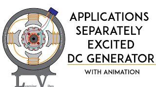 Applications of Separately excited dc generator  Applications of DC Generator  Mruduraj [upl. by Diver]