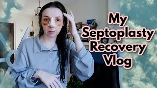 My Septoplasty Recovery Vlog [upl. by Kramer]