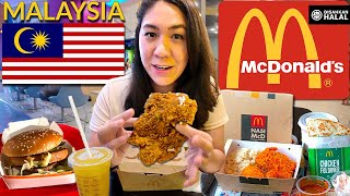 Weirdest MALAYSIAN McDonalds Items in Kuala Lumpur Foreigners React [upl. by Artnoed]