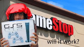 Returning a fake Ps5 to GameStop [upl. by Ellswerth]