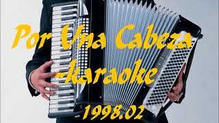 Por una cabeza  Karaoke 199802  by accordion and violin [upl. by Lindi611]