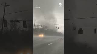 Multiple longtrack tornadoes tear through northwest Tennessee [upl. by Notyalc]