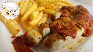 Currywurst mit selbstgemachter Currysoße ohne Ketchup [upl. by Gavette]