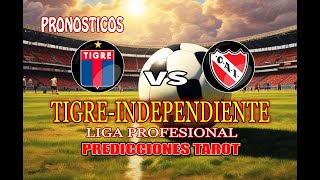 🔮PREDICCIONES⚽LIGA PROFESIONALPrediccion Tigre vs Independiente🔮 futbol tarot [upl. by Ahsiken]