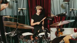 Gate amp reverb studio jam  Anton James Olsson I Tama starclassic WalnutBirch [upl. by Nyltiac]