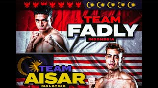 Panas Fadly Indonesia vs Aisar Malaysia Byon Combat Showbiz 4 [upl. by Aymahs975]