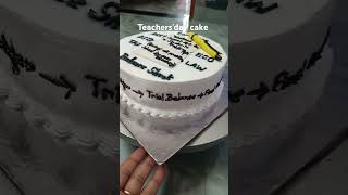 Teachers day theme cake cake ghontolo teachersday teachersdaycake [upl. by Cherrita]