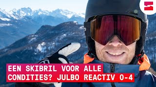 Getest Julbo Razor Edge skibril met Reactiv 04 lens [upl. by Herries]