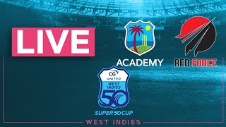 🔴 LIVE WI Academy v Trinidad amp Tobago  CG United Super50 2024 [upl. by Semajwerdna]