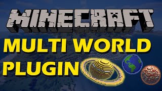 Control worlds in Minecraft with Multi World Plugin [upl. by Namref]