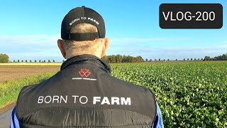 FARMVLOG 200 born to farm onderhoud sorteerlijn rondje gebouwen [upl. by Rodina]