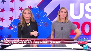 Compilation de passages avec Pauline Godart et Pauline Paccard le 6 novembre 2024 sur France 24 [upl. by Nuhsed]