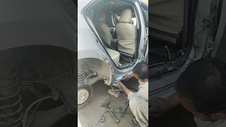 car rear right door dent repair ytshorts technicalasif youtubeshorts viralvideo [upl. by Maxwell]