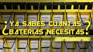 CALCULO DE BATERIAS CAR AUDIO  CARAUDEROS [upl. by Atwater729]