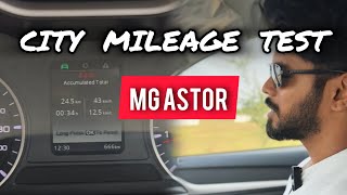 MG Astor Practical City Mileage  Sprint Variant  1500cc NA petrol engine Astor MG mileage Suv [upl. by Dyun]