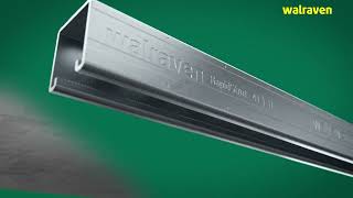 Walraven RapidStrut® rail system for versatile medium weight applications [upl. by Ydnelg757]