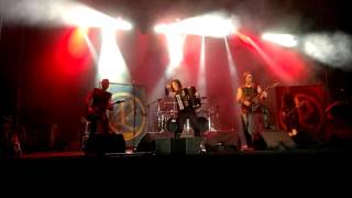 Ensiferum In my sword I trust live at Carpathian Alliance 2016 [upl. by Rodina]