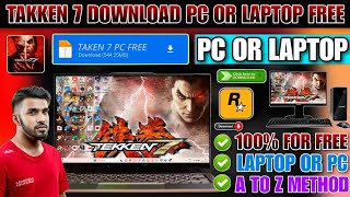 TEKKEN 7 DOWNLOAD PC FREE  HOW TO DOWNLOAD AND INSTALL TEKKEN 7 IN PC amp LAPTOP  TEKKEN 7 PC [upl. by Airdnoed]