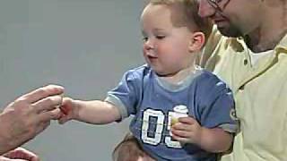 Neuro exam 18 Month Fine MotorCoordination  Pincer Grasp and Handedness [upl. by Lihp988]